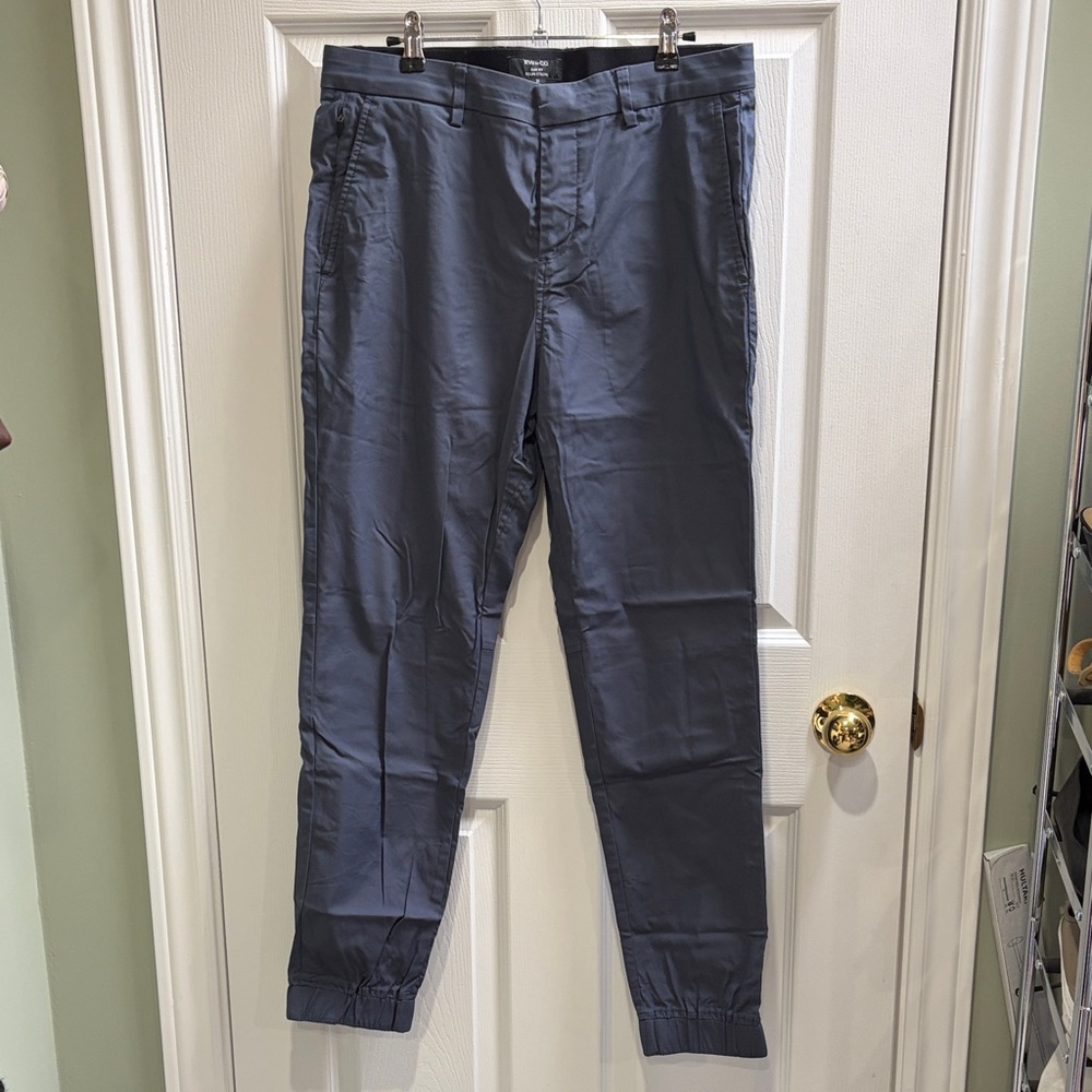 RW&CO. Slate Blue Chino Jogger Pants
